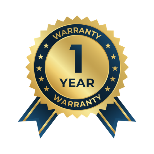 1 Year Warranty